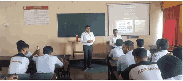 Guest Lecture On Road Safety