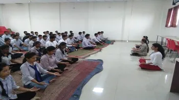 Yoga day celebration at Pimpri Chinchwad Polytechnic College