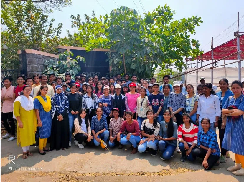 TYCO-A & TYCO-B students industrial visit at GMRT 1, PCPolytechnic