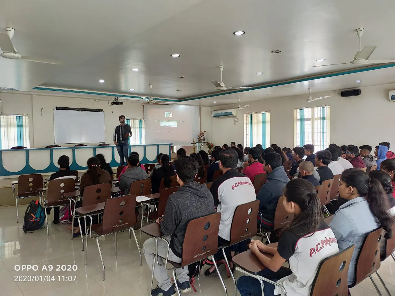 Guest Lecture on Software Engineering conducted for Second  Year Students 1, PCPolytechnic