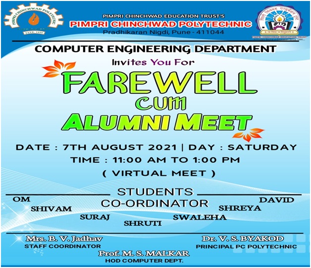 Farewell cum Alumni Meet, PCP