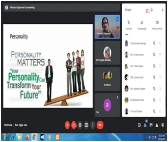 Guest Lecture on Personality Development, PCP
