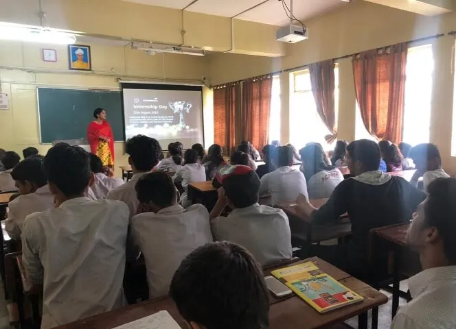 Internship conducted on 30th July 2019 for Second year and Third year students
