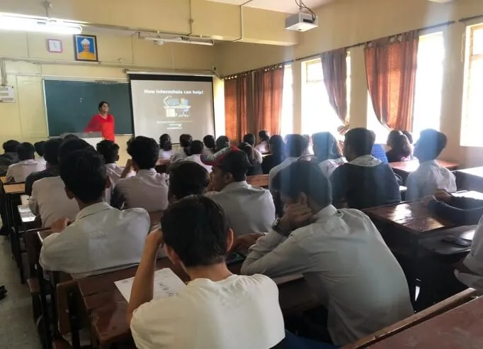 Internship conducted on 30th July 2019 for Second year and Third year students