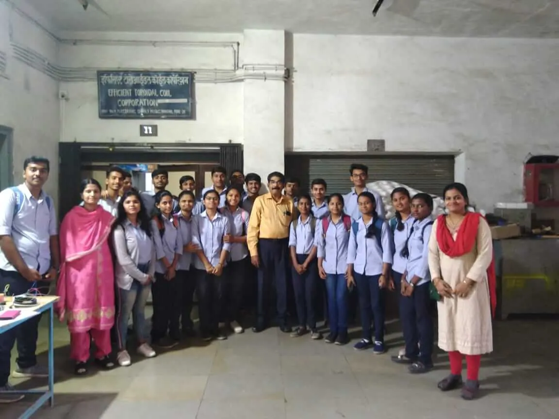 PCP Students Visited at Efficient Toroidal Coils Limited. Unit No-11, Bhosari