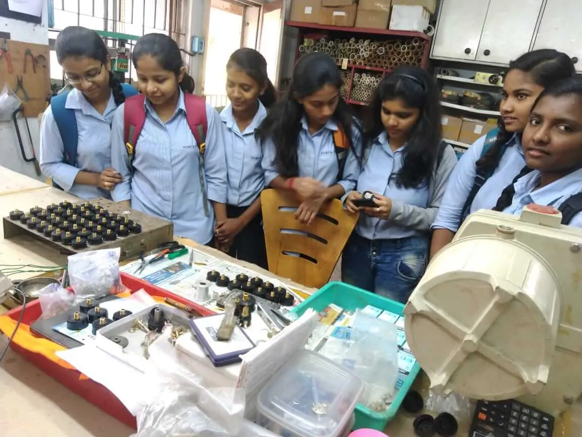 PCP Students Visited at Efficient Toroidal Coils Limited. Unit No-11, Bhosari