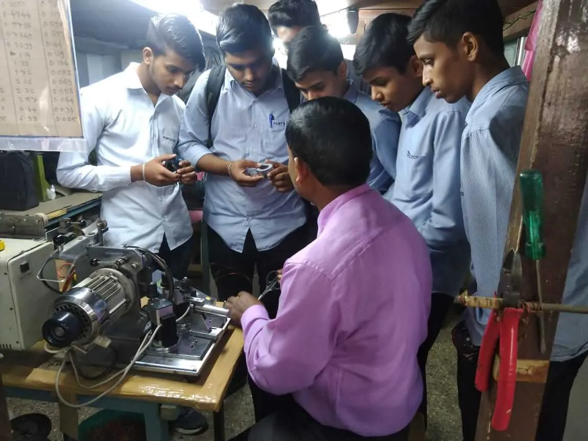 PCP Students Visited at Efficient Toroidal Coils Limited. Unit No-11, Bhosari
