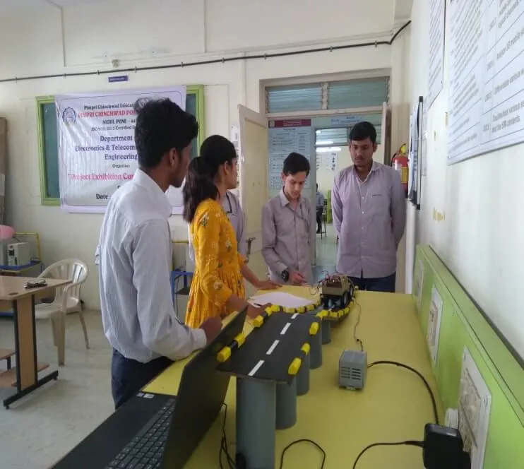 Project Exhibition cum Competition 2020 at PCP, Akurdi