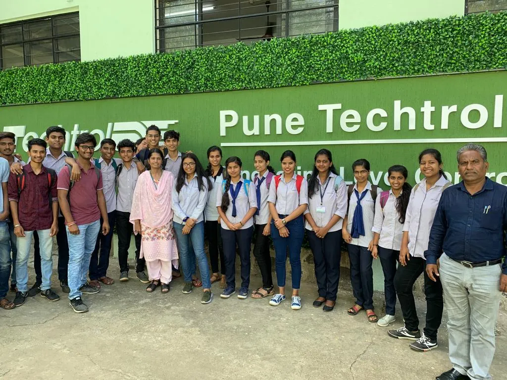 PStudents of Second Year E&TC visited Pune Techtrol Pvt. Ltd. Pune, PCPolytechnic