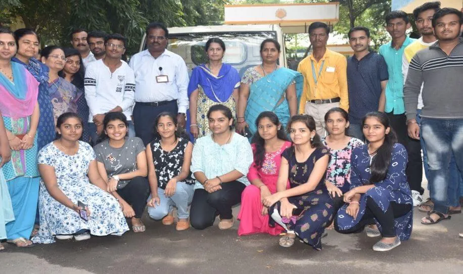 Under ‘Swachchata hi seva 2019’ campaign, Plastic waste donation to PCMC. On 02/10/2019, Wednesday, PCPolytechnic