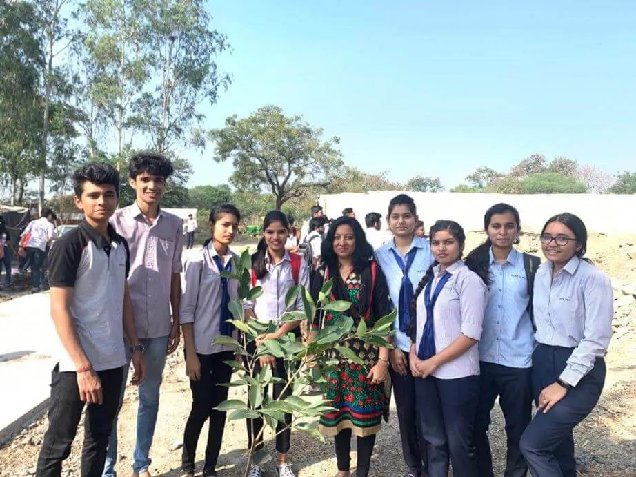 Tree Plantation activity under Art circle at PCPolytechnic