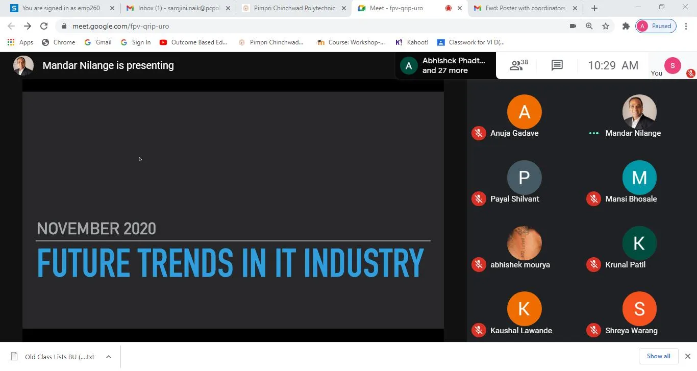 Webinar on ‘Audio Processing’