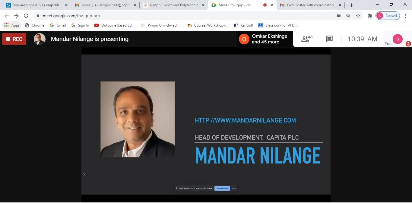 Webinar on ‘Audio Processing’