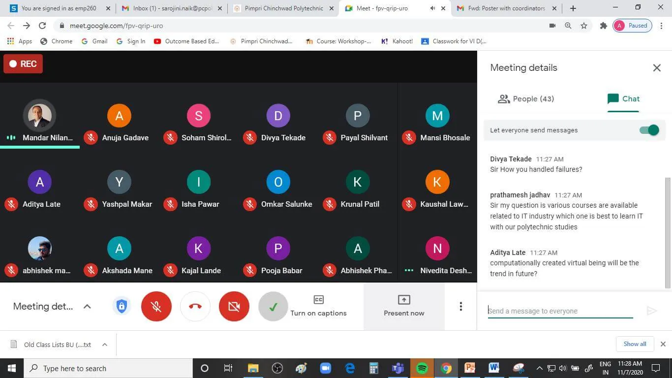 Webinar on ‘Audio Processing’