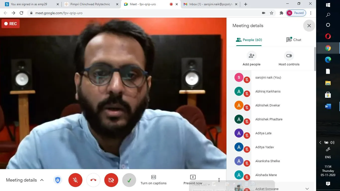 Webinar on ‘Audio Processing’