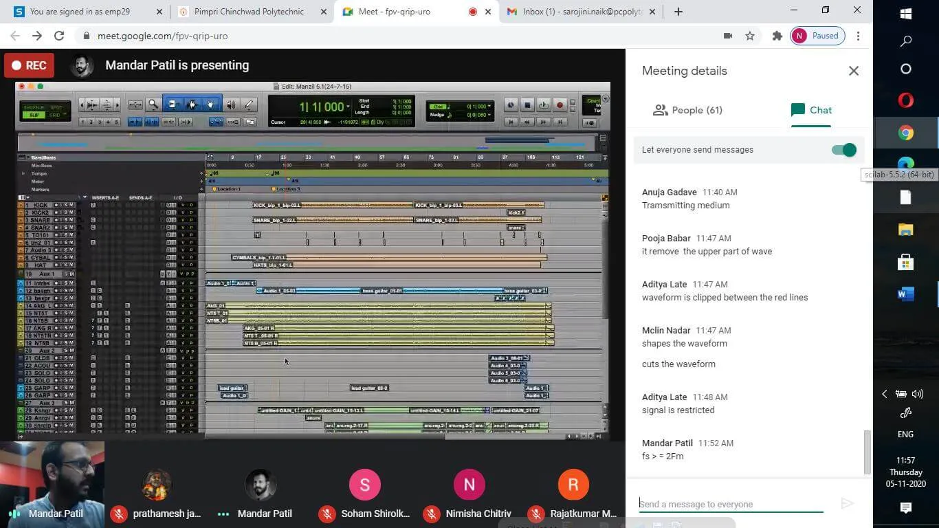 Webinar on ‘Audio Processing’