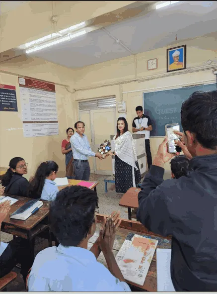 Expert lecture Conducted on Confidence Building and Public Speaking