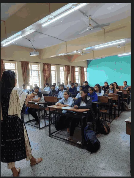 Expert lecture Conducted on Confidence Building and Public Speaking