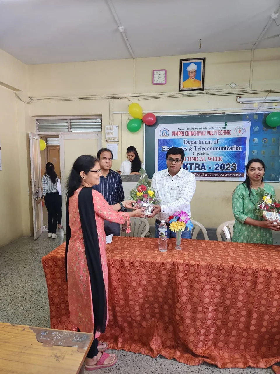  Academic calendar was discussed by Mrs KharoteChavan