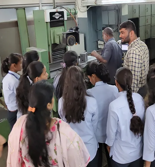 Industrial visit of SYEJ students