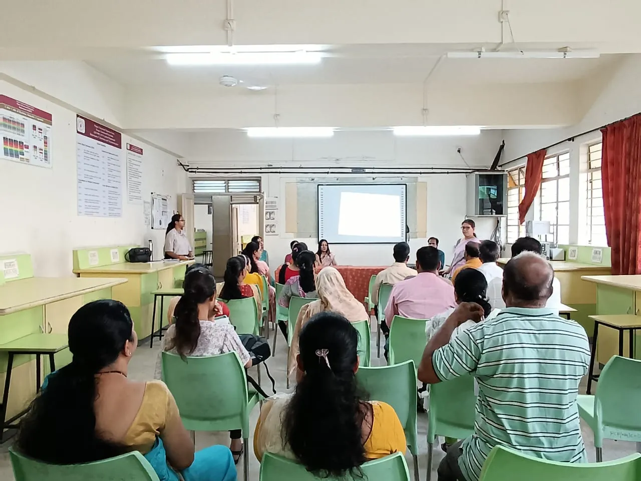  Academic calendar was discussed by Mrs KharoteChavan