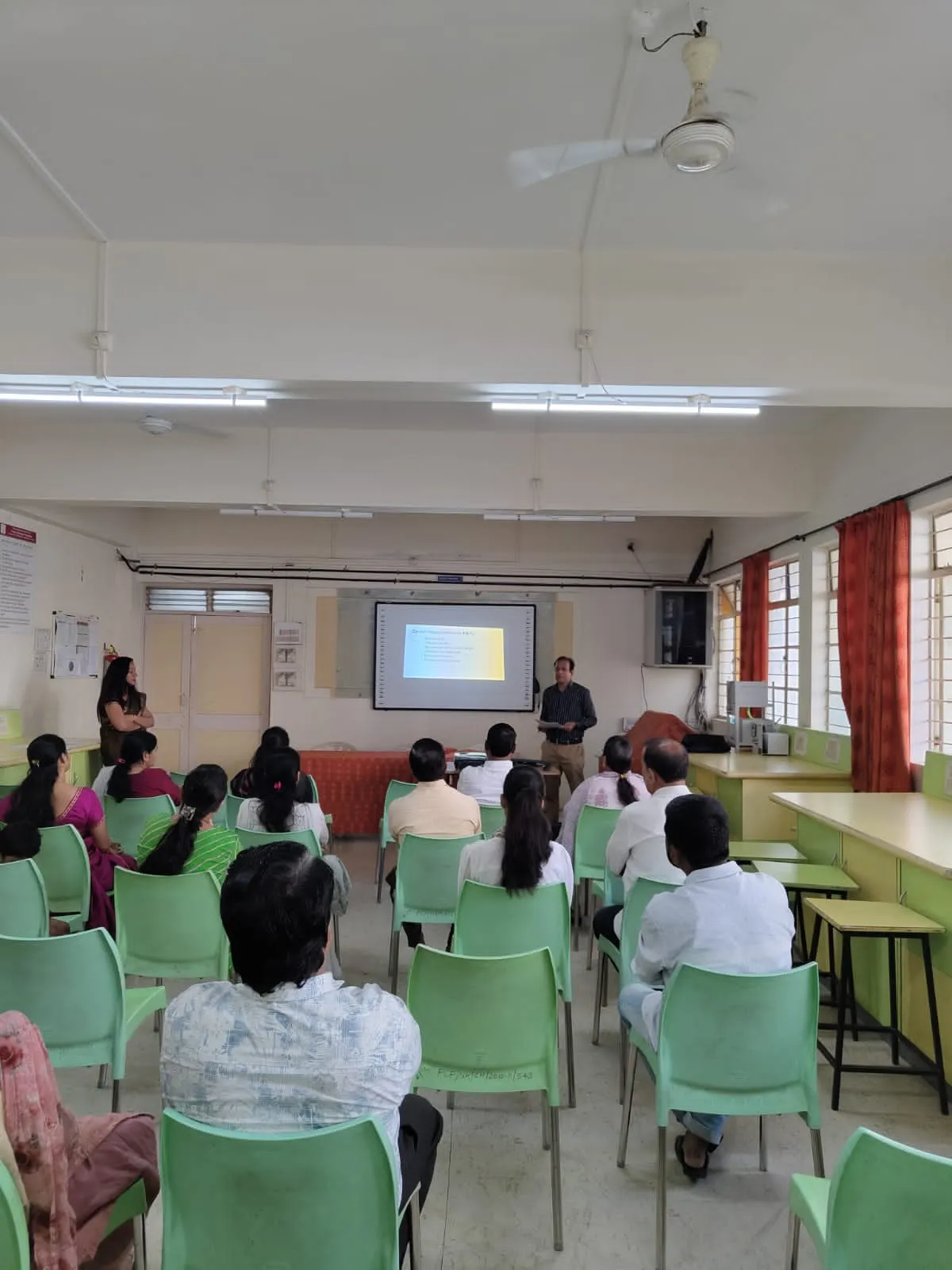 Academic calendar was discussed by Mrs KharoteChavan