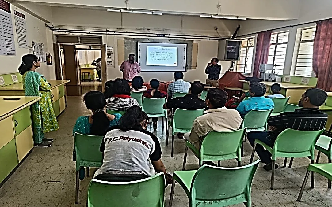  Academic calendar was discussed by Mrs KharoteChavan