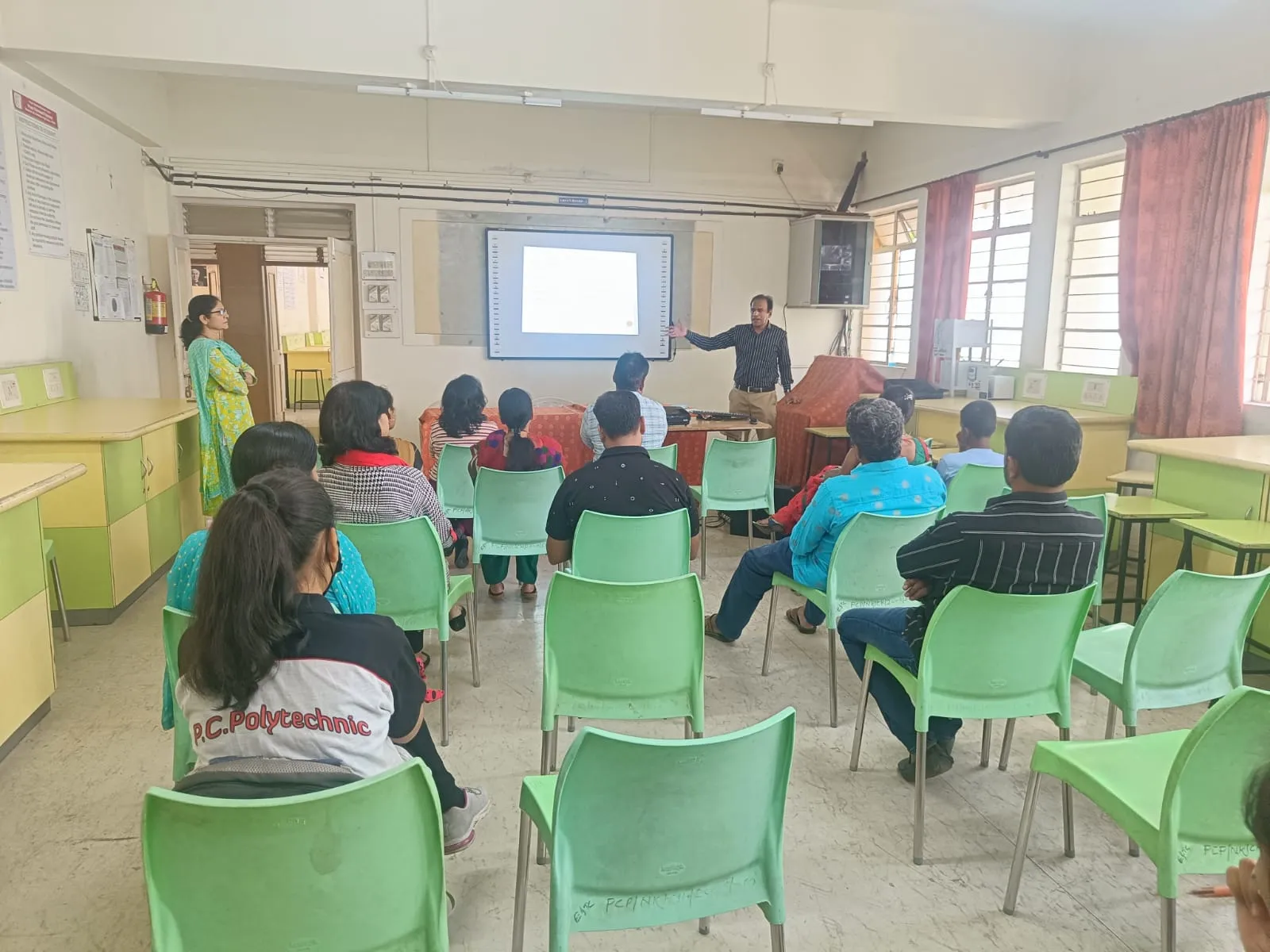  Academic calendar was discussed by Mrs KharoteChavan