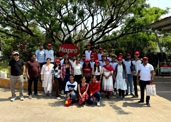 Industrial visit to MAPRO industry of SYEJ TYEJ 
