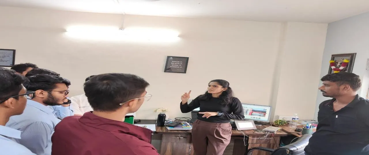 Industrial visit to Arthtech Automation for TYEJ students