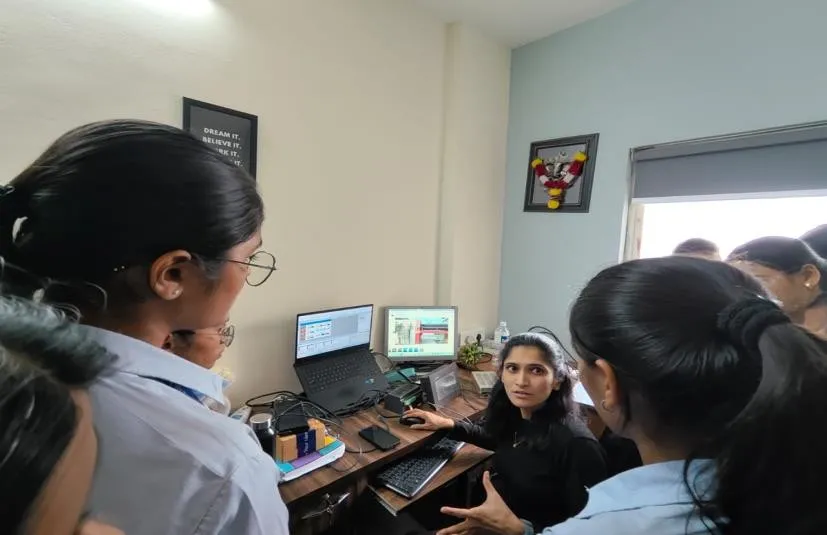 Industrial visit to Arthtech Automation for TYEJ students