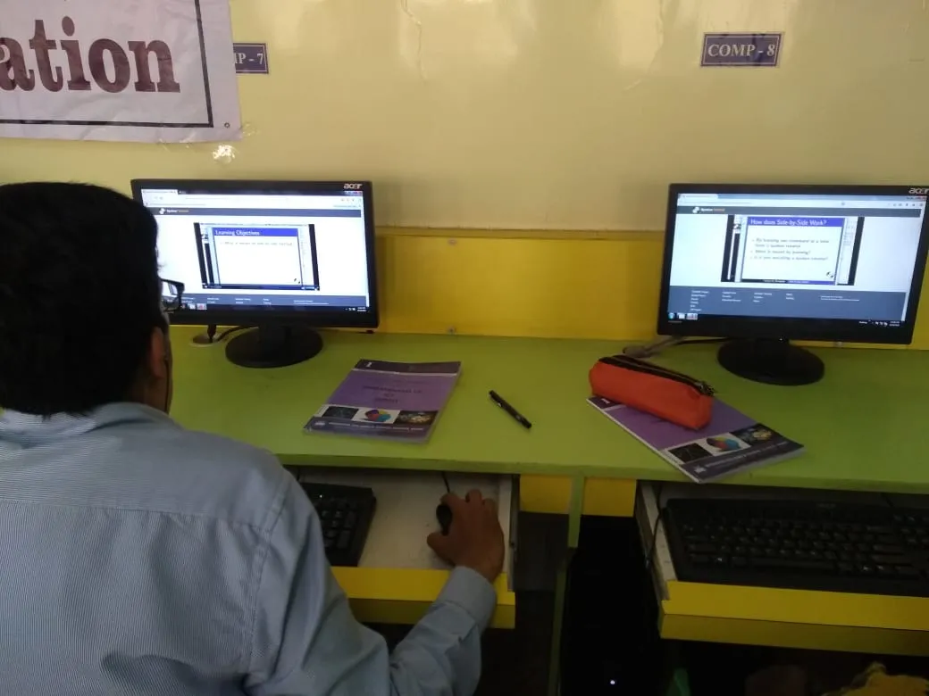 Spoken tutorial training on 23rd Sept 2019 for FYEJ students on FOSS Firefox 5, PCPolytechnic