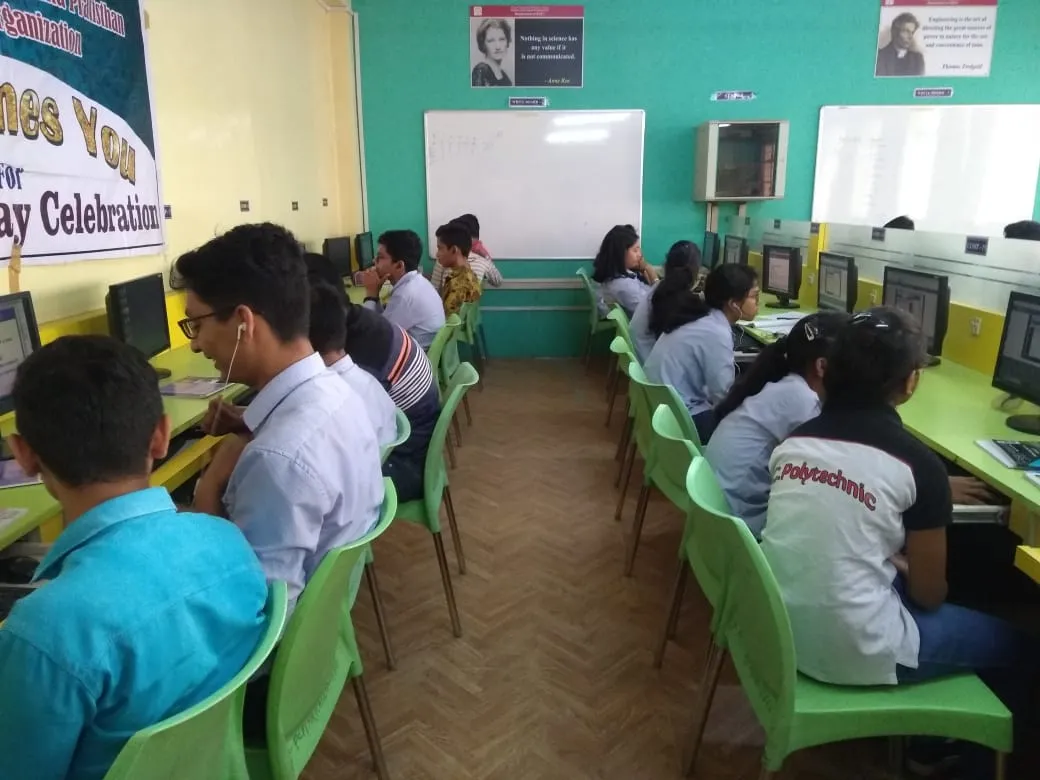 Spoken tutorial training on 23rd Sept 2019 for FYEJ students on FOSS Firefox 1, PCPolytechnic