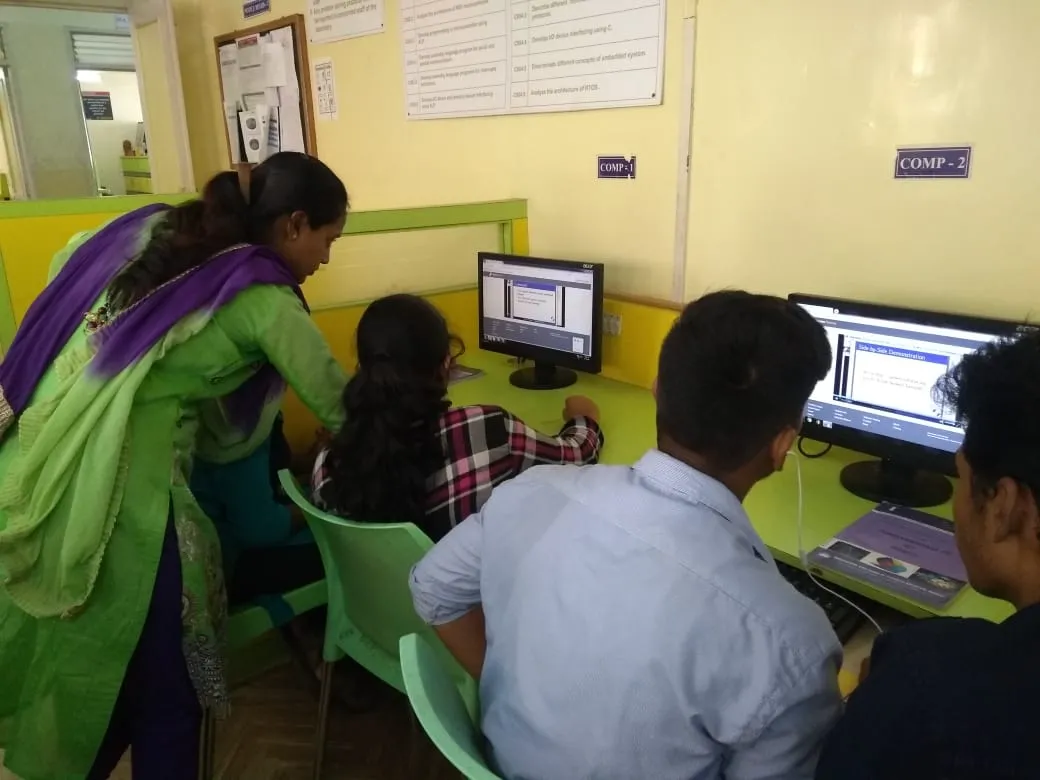 Spoken tutorial training on 23rd Sept 2019 for FYEJ students on FOSS Firefox 3, PCPolytechnic