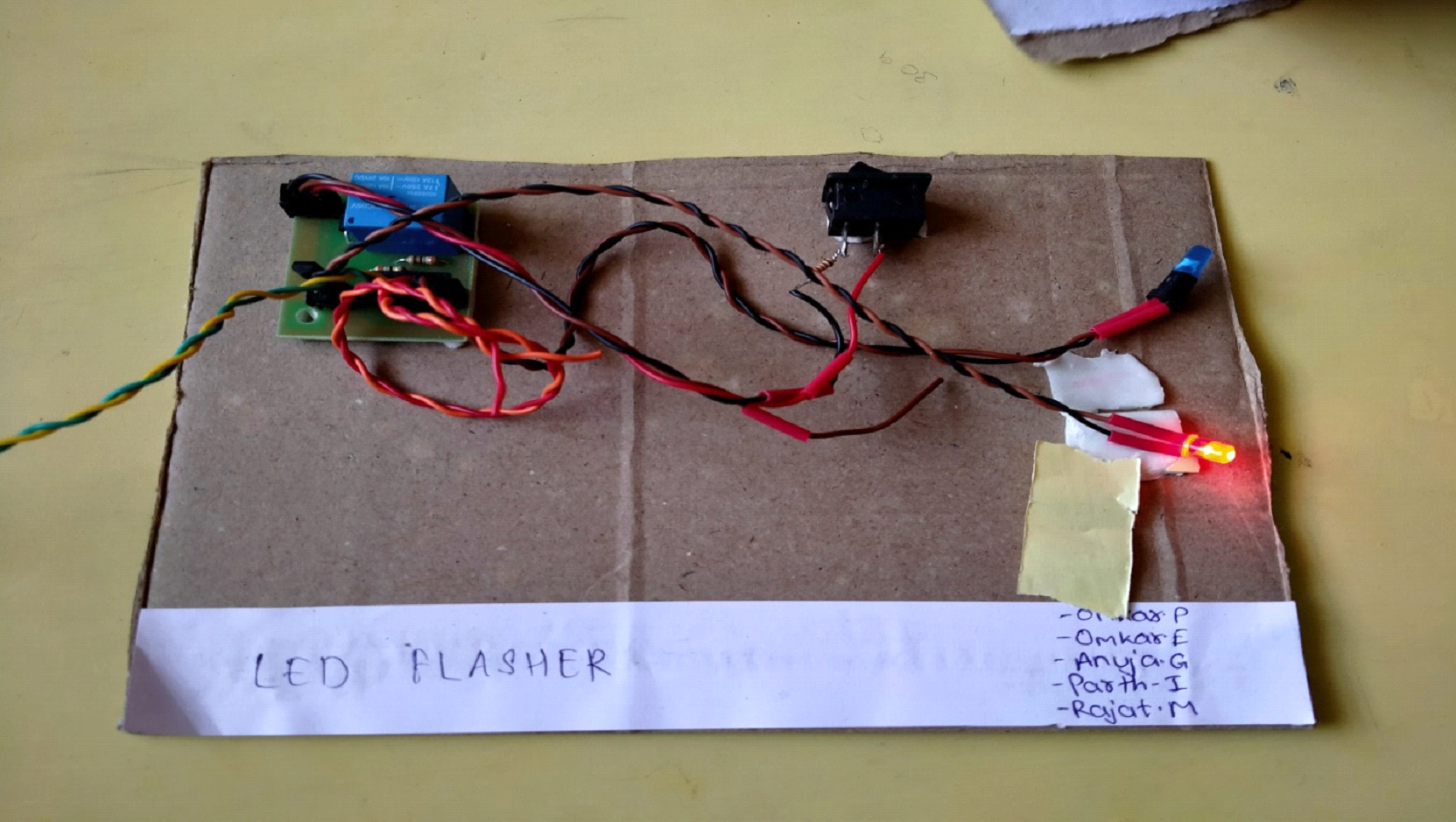 Circuit Name – LED Flasher SYEJ(2020-2021)