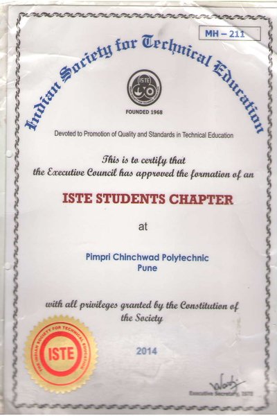 Student Membership Certificate
