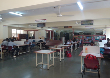 Reading Hall at Pimpri Chinchwad Polytechnic College