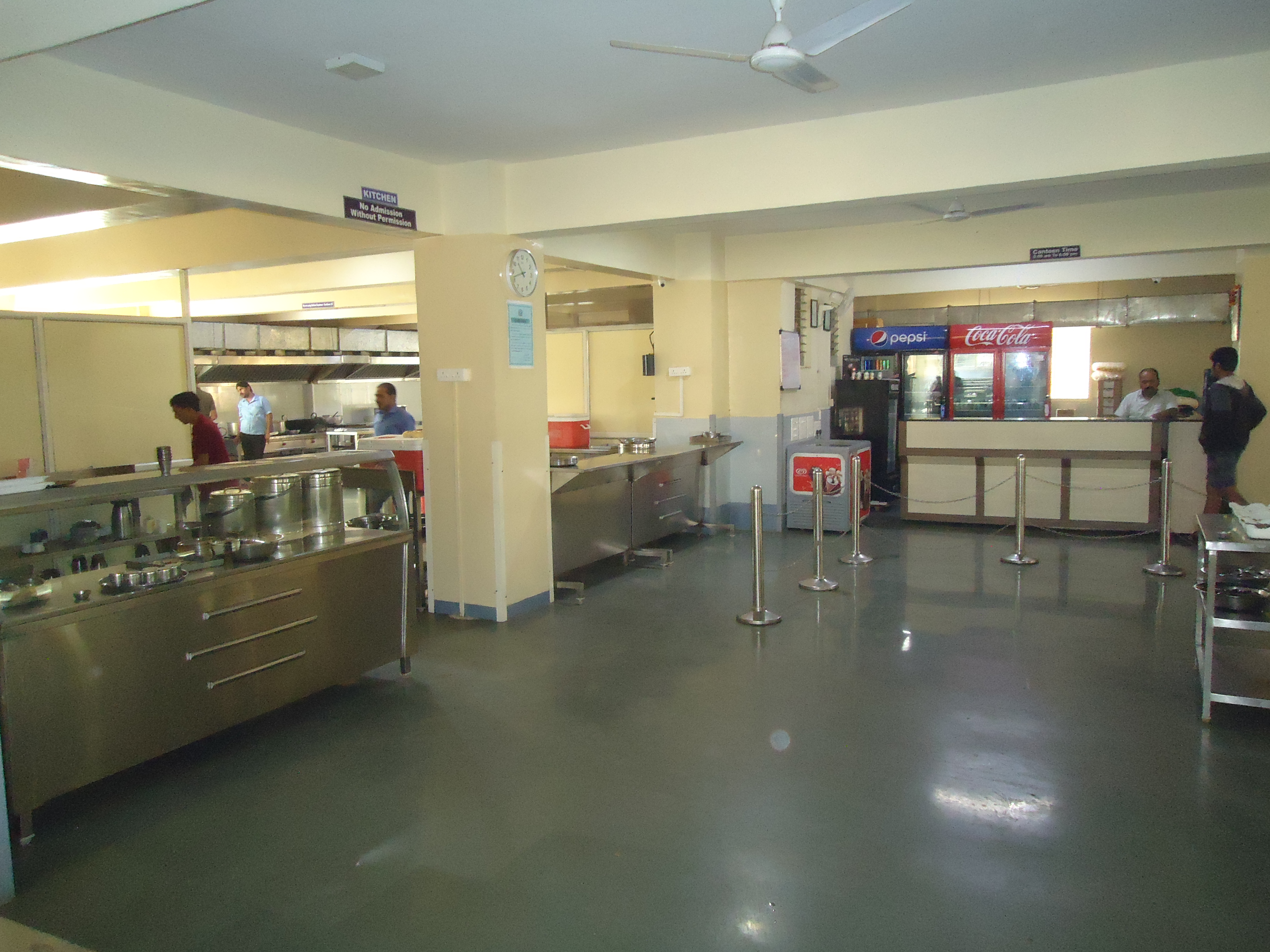 Canteen at Pimpri Chinchwad Polytechnic College