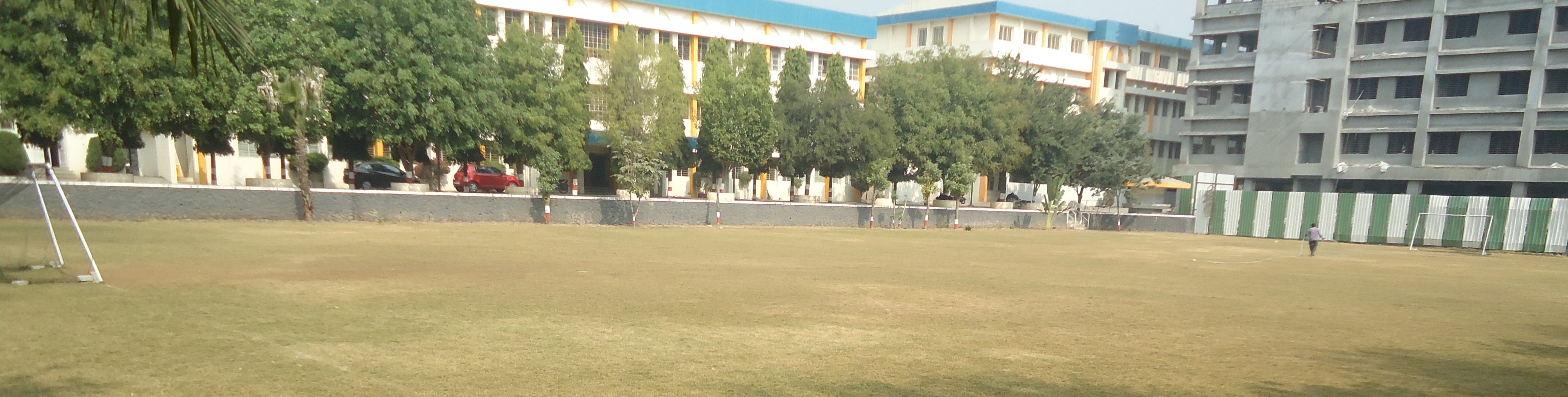 Football Ground Facility At Pimpri Chinchwad Polytechnic College