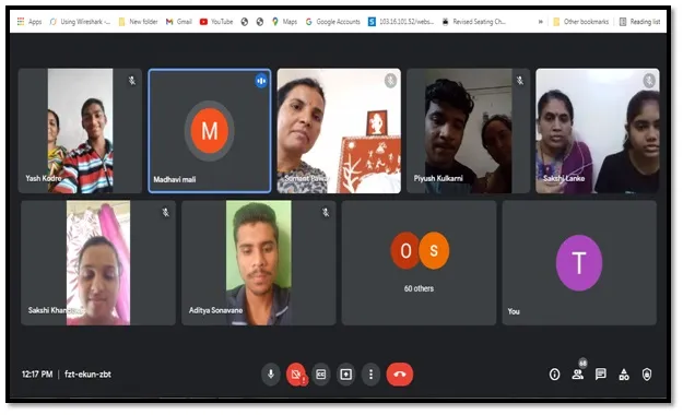 Online Parents Meeting of SECOND Year, PCP
