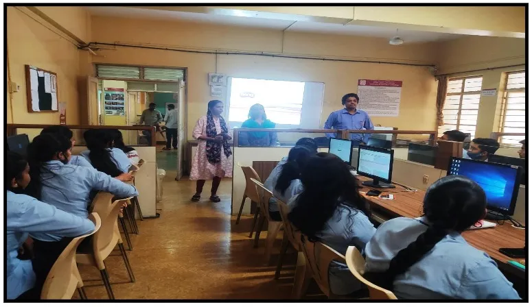 IT Department Organized Workshop for TYIF students, PCP