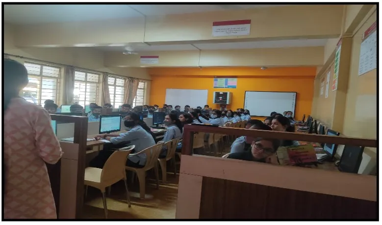 IT Department Organized Workshop for TYIF students, PCP