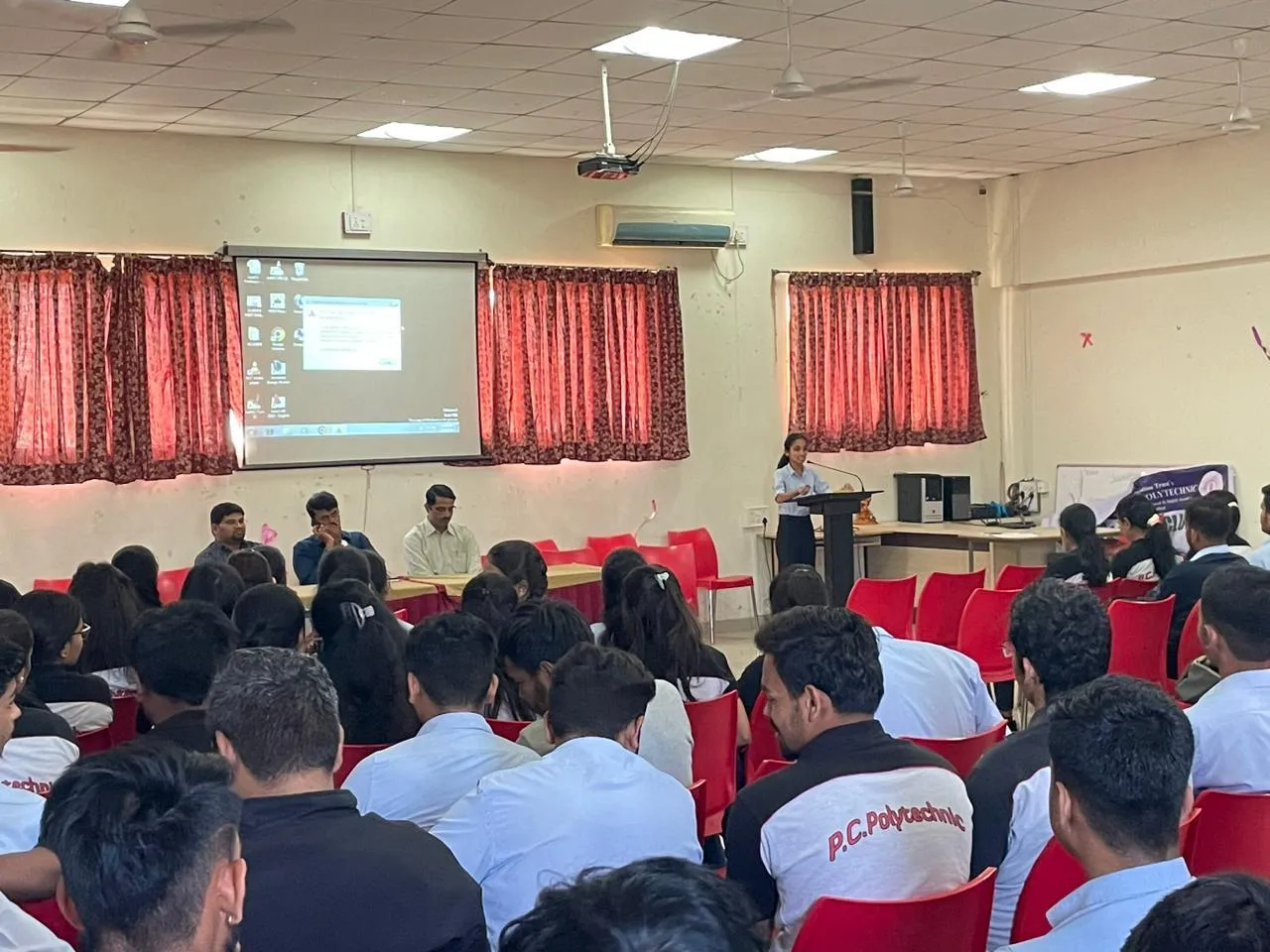 expert lecture conducted on the topic career guidance, PCP