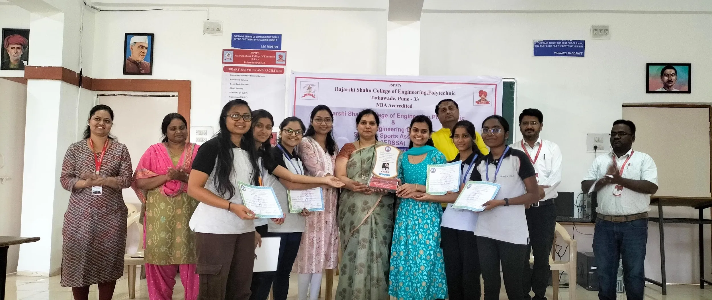 Girls chess team, PCP