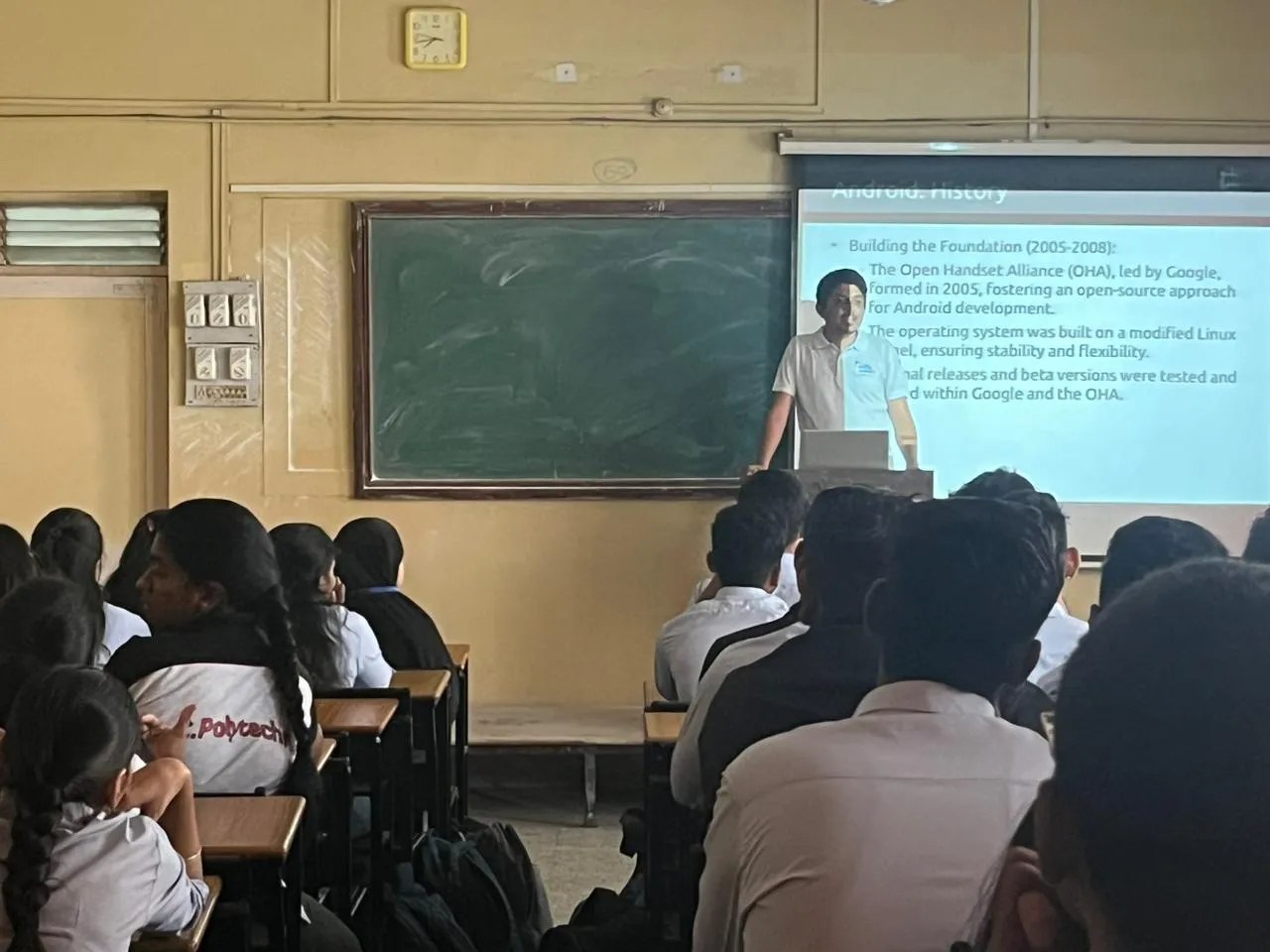 guest lecture on android os for tyif