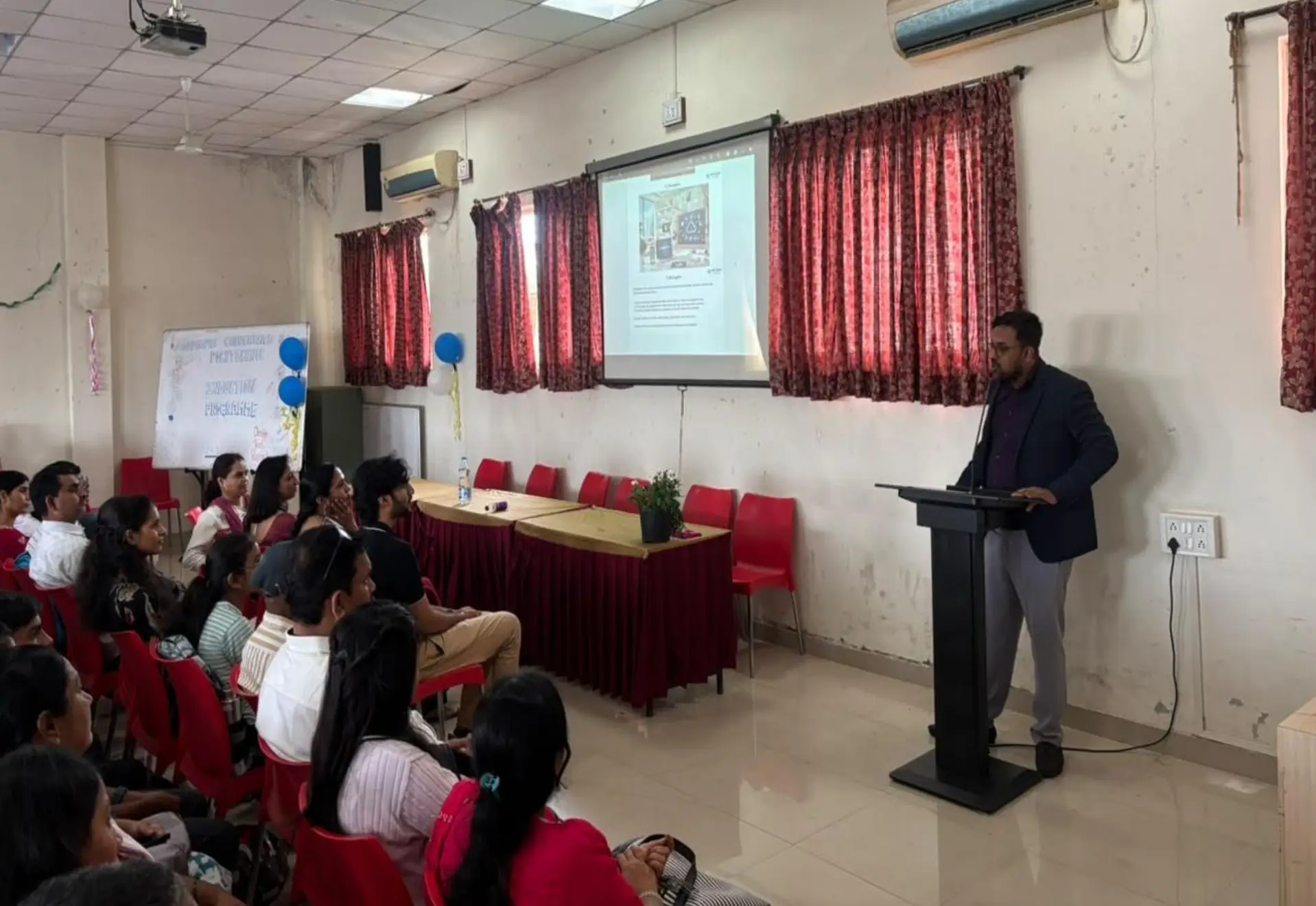 Lecture by Mr. Rahul Temkar