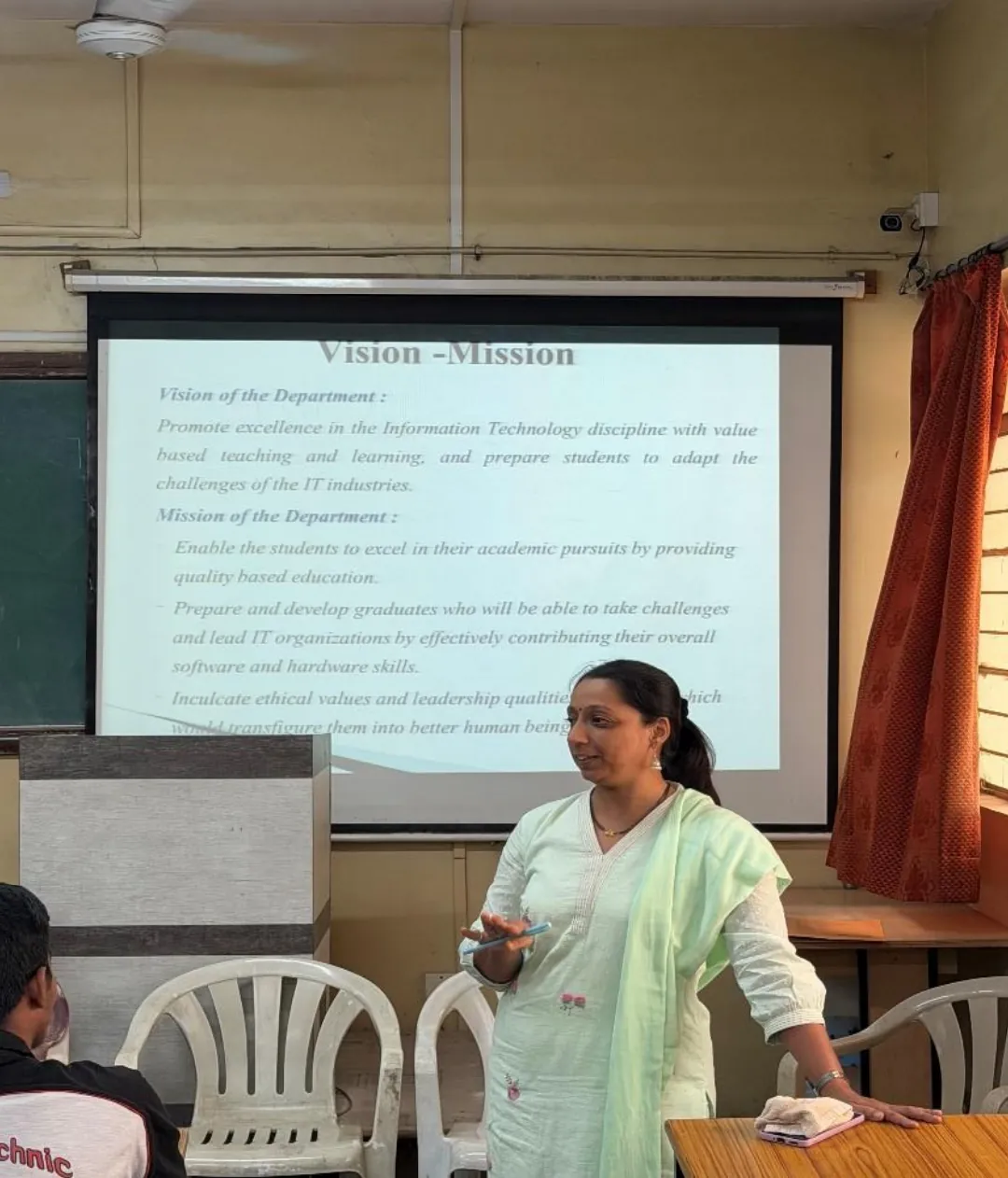 Parent Orientation of Second Year