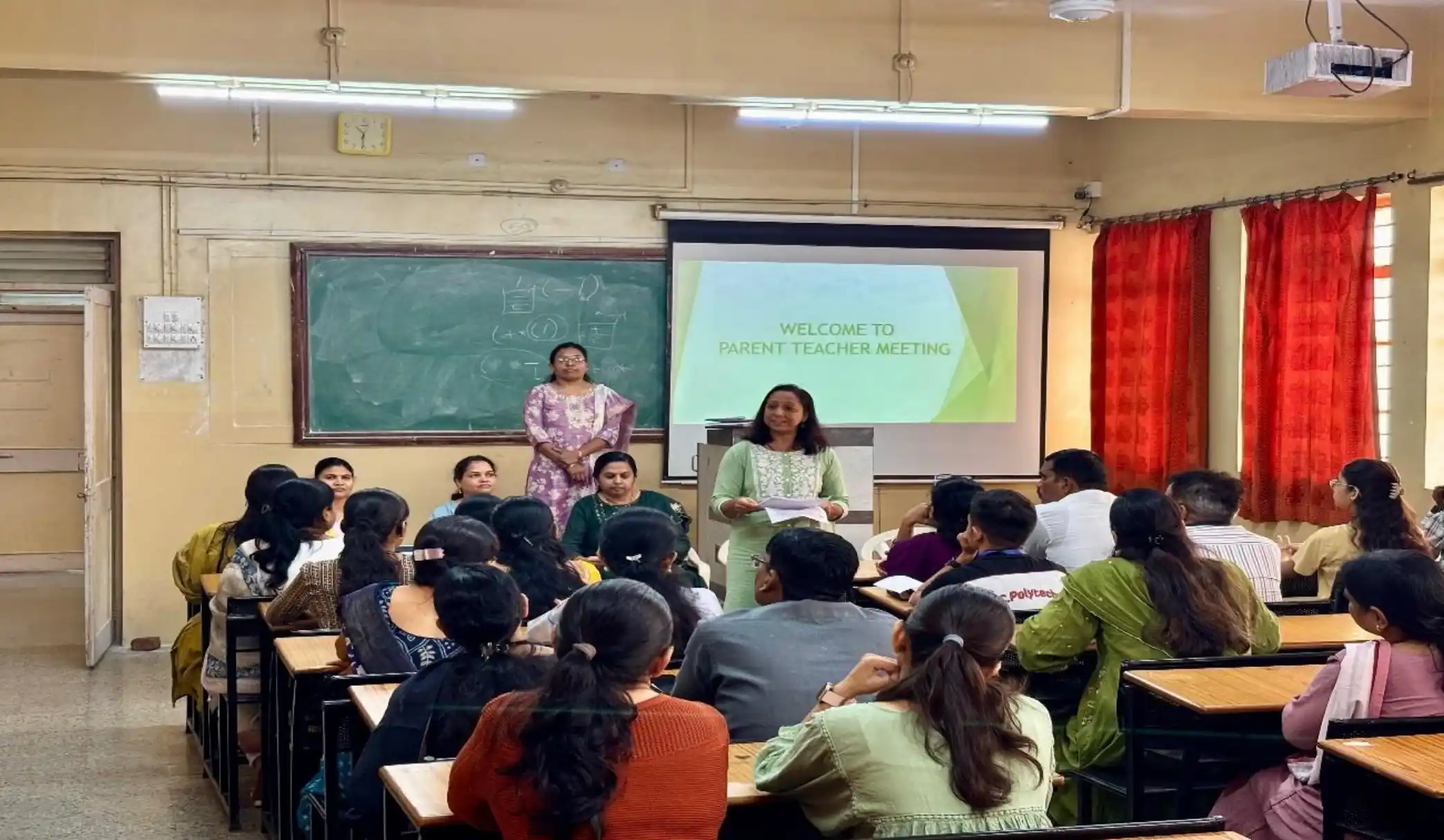 Parent Teacher Meeting For Second Year