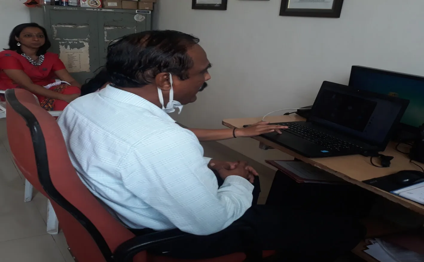 Online conduction of Induction Program and Staff interaction with student and their parents, PCP