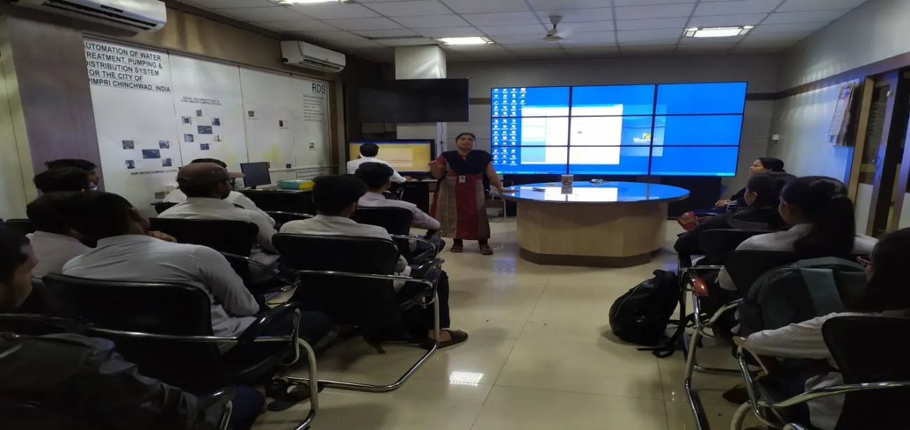 Industrial Visit at PCMC Water Filtration For TYIF Students 1, PCPolytechnic college
